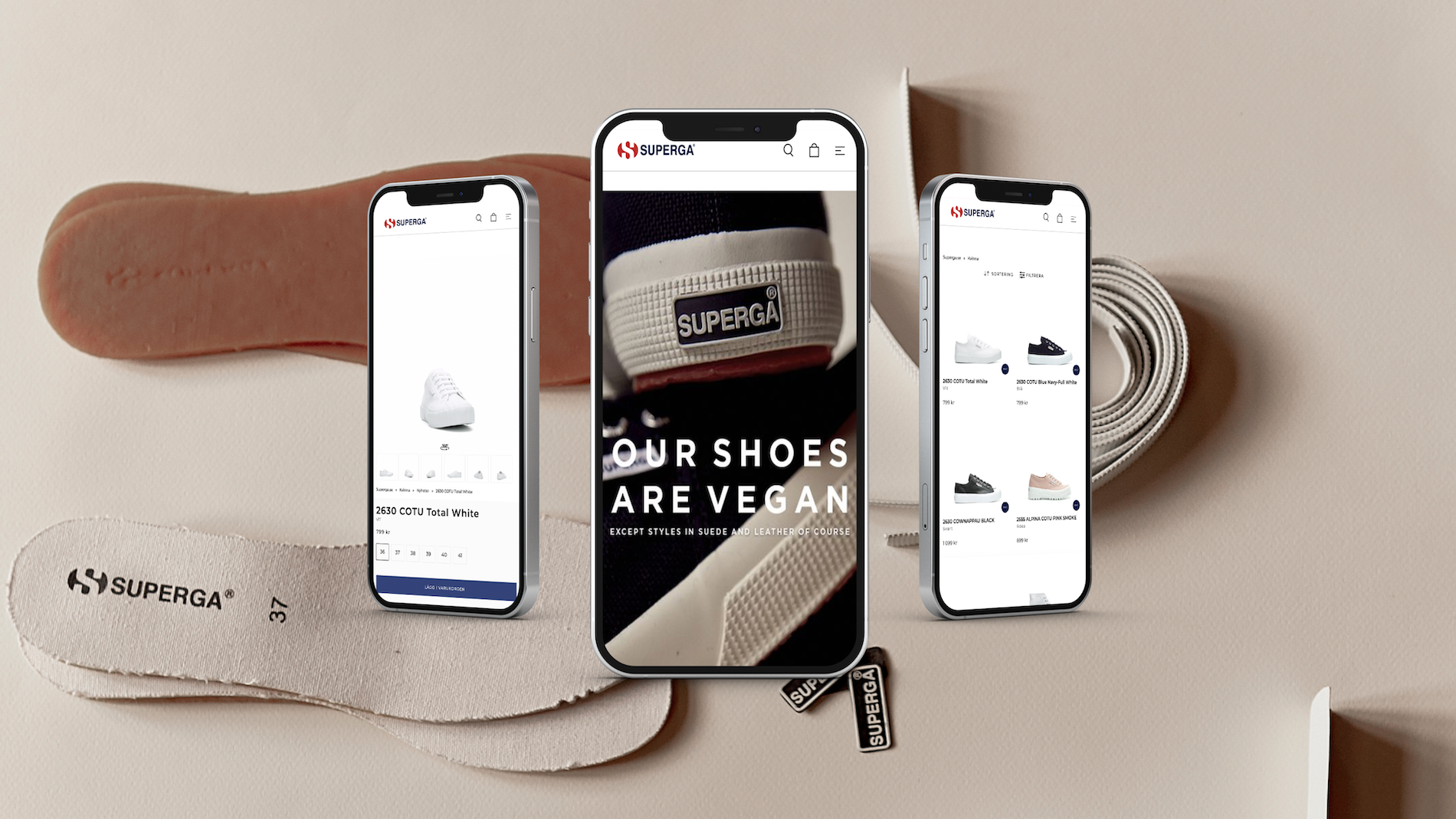 Superga live på Viskans ehandelsplattform